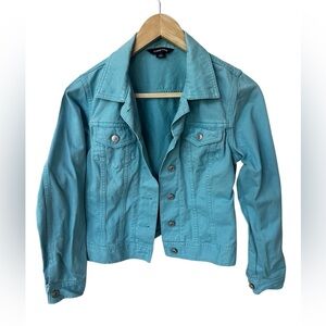 Lands’ End Blue Jean Jacket XS/P 2-4‎